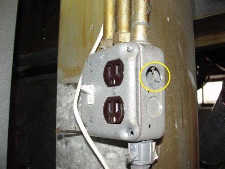 electrical box breaker plug|knockout plug for electrical panels.